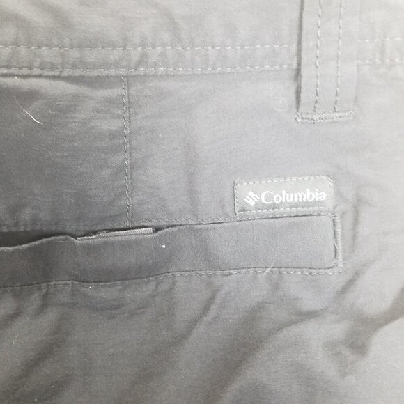 Columbia gray canvas flat front men's 36x8 Nylon Adventure‎ Outdoor Hiking - Picture 6 of 11